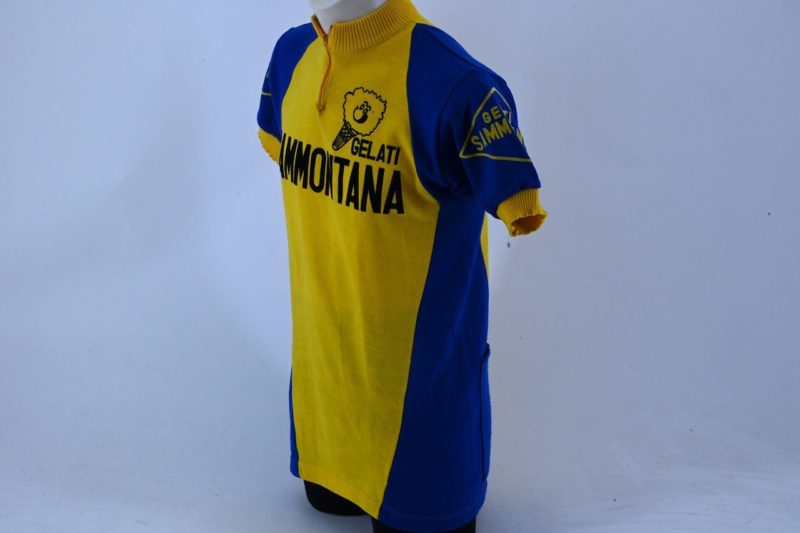 Gelati Sammontana Wool Jersey by Parentini with matching Cycling Cap Size 4 (L) - Image 2