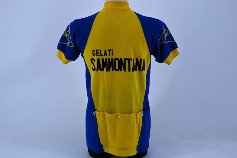 Gelati Sammontana Wool Jersey by Parentini with matching Cycling Cap Size 4 (L) - Image 3