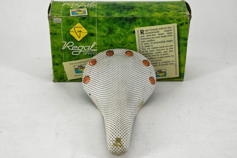 SELLE SAN MARCO REGAL GIRARDI SADDLE White Perforated - Image 2
