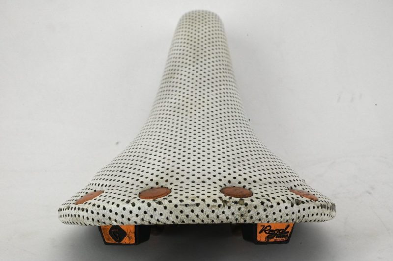 SELLE SAN MARCO REGAL GIRARDI SADDLE White Perforated - Image 4