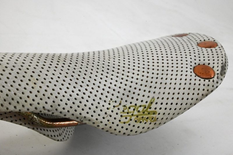 SELLE SAN MARCO REGAL GIRARDI SADDLE White Perforated - Image 5