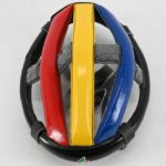 Original Brancale Hairnet/Danish Leather Helmet Black/Multi Size 57 - 80s - Image 3