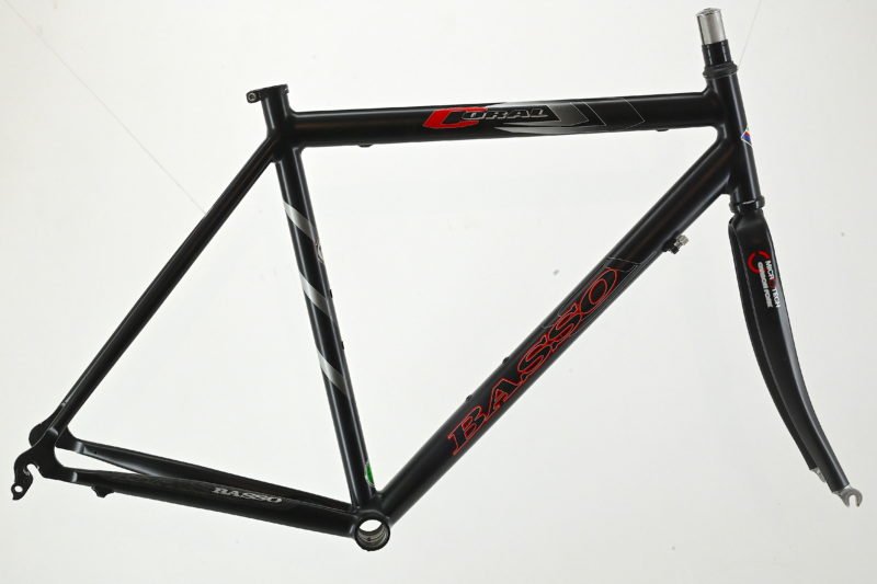 NOS Basso Coral Frameset Aluminium Carbon Fibre Fork Size 49