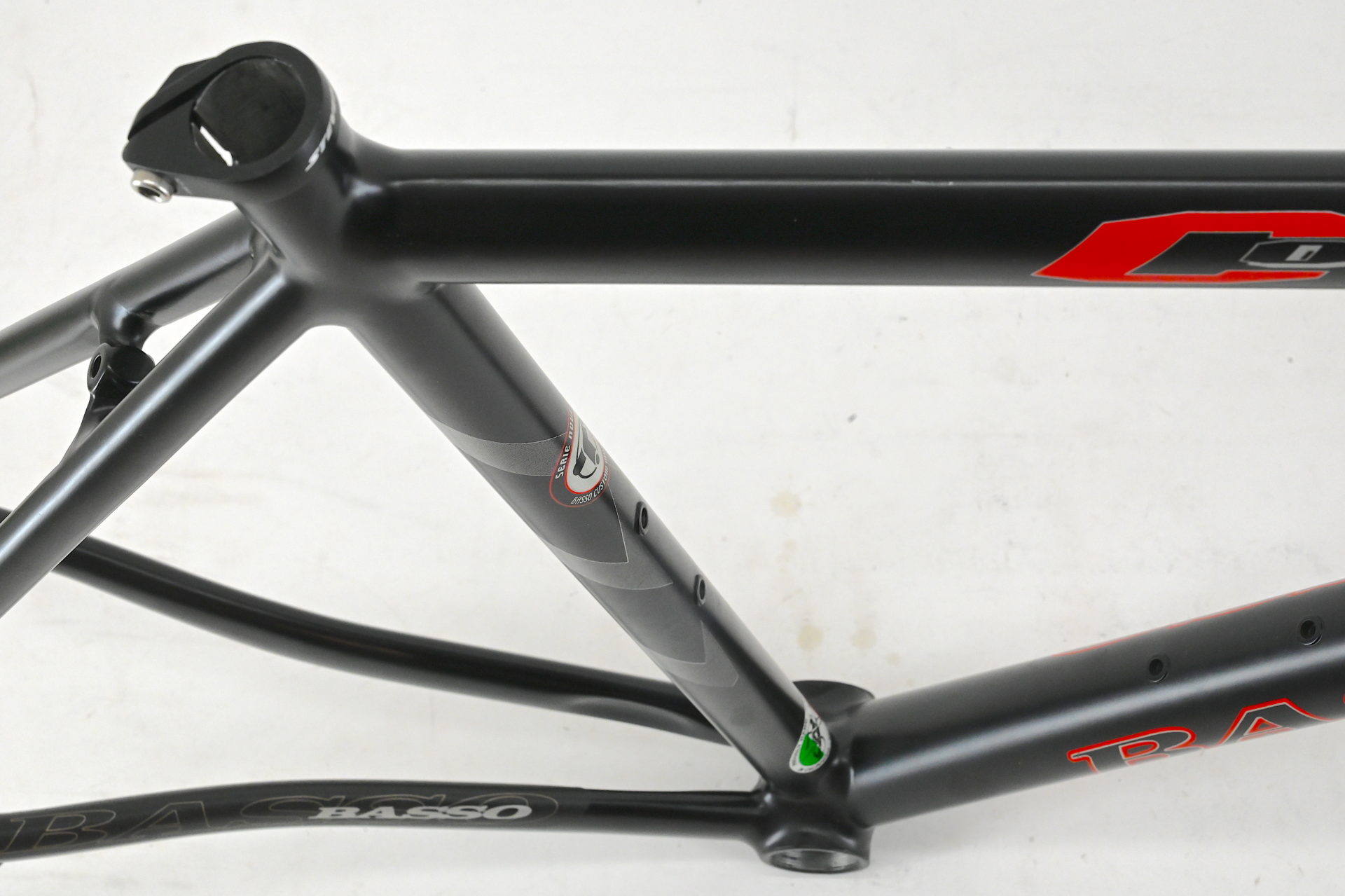 NOS Basso Coral Frameset Aluminium Carbon Fibre Fork Size 49