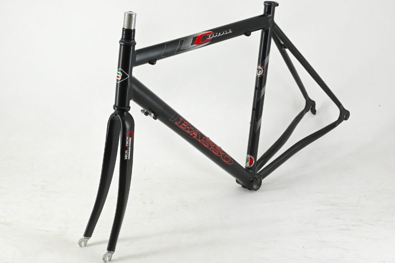 NOS Basso Coral Frameset Aluminium Carbon Fibre Fork Size 49 - Image 4