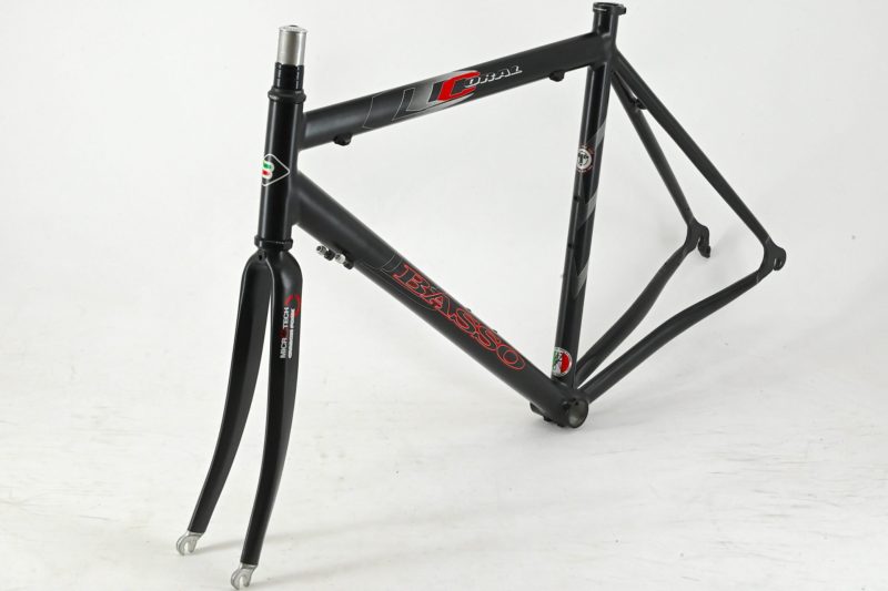 NOS Basso Coral Frameset Aluminium Carbon Fibre Fork Size 49 - Image 4