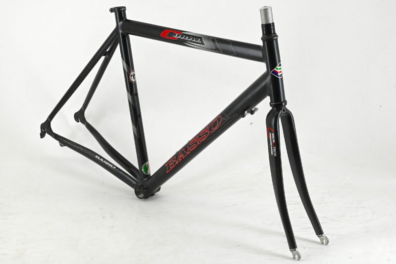 NOS Basso Coral Frameset Aluminium Carbon Fibre Fork Size 49 - Image 2