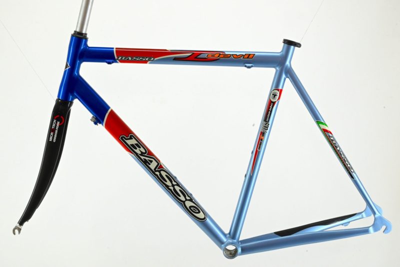 NOS Basso Devil Frameset Carbon Fibre Fork Size 55 - Image 3