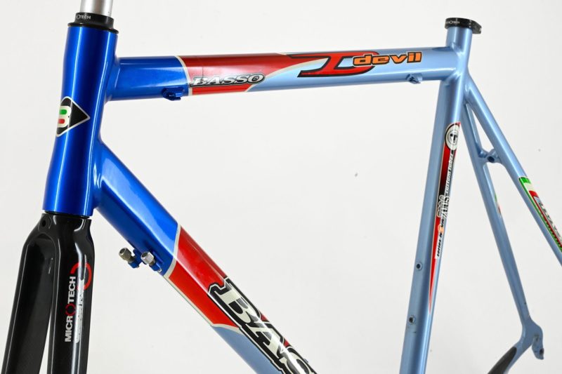 NOS Basso Devil Frameset Carbon Fibre Fork Size 55 - Image 13