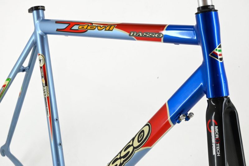 NOS Basso Devil Frameset Carbon Fibre Fork Size 55 - Image 11