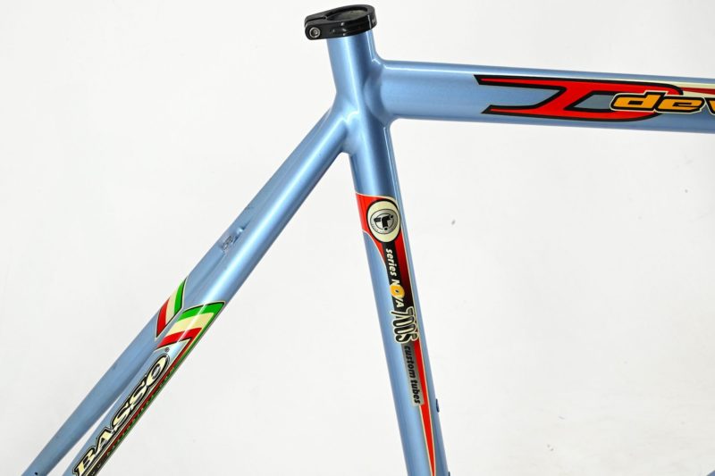 NOS Basso Devil Frameset Carbon Fibre Fork Size 55 - Image 8