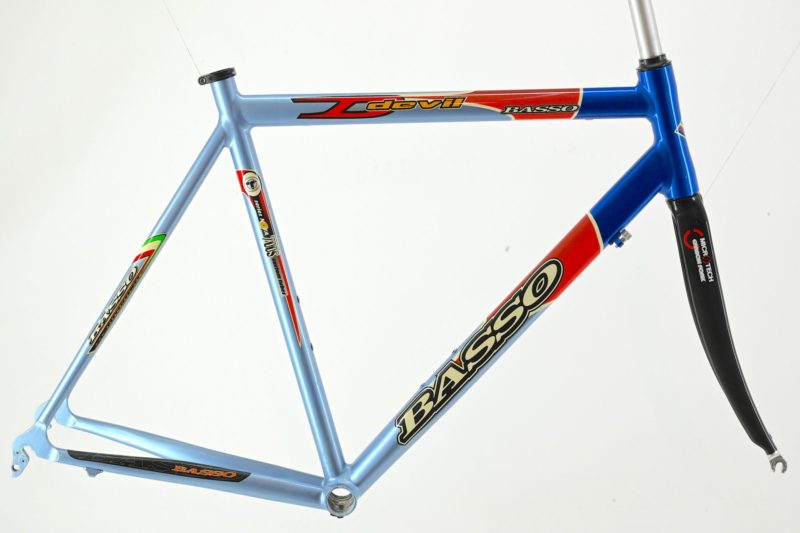 NOS Basso Devil Frameset Carbon Fibre Fork Size 55