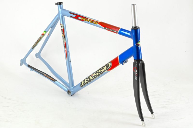 NOS Basso Devil Frameset Carbon Fibre Fork Size 55 - Image 2