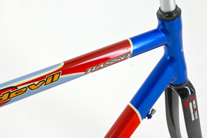 NOS Basso Devil Frameset Carbon Fibre Fork Size 55 - Image 5
