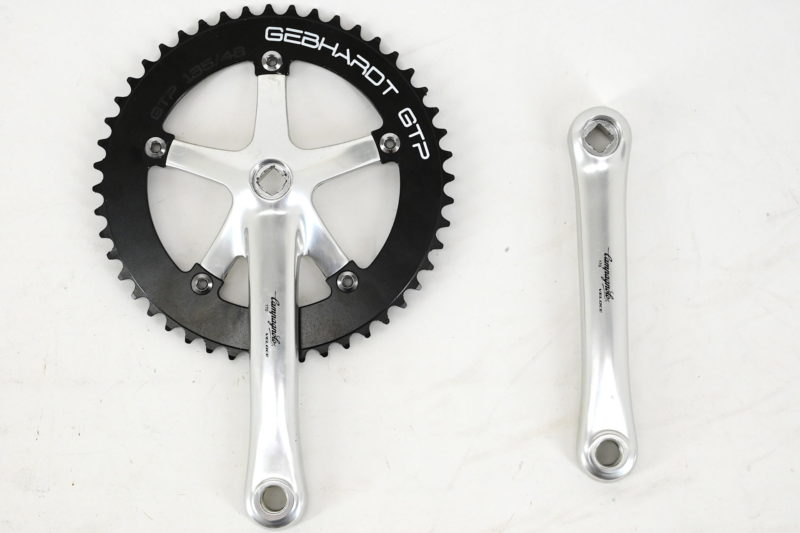 Campagnolo Veloce Singlespeed Cranks Gebhardt 48 Teeth - Image 4