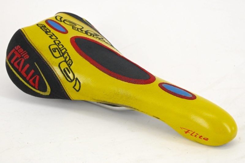 Selle Italia Flite Genuine Gel Saddle Yellow