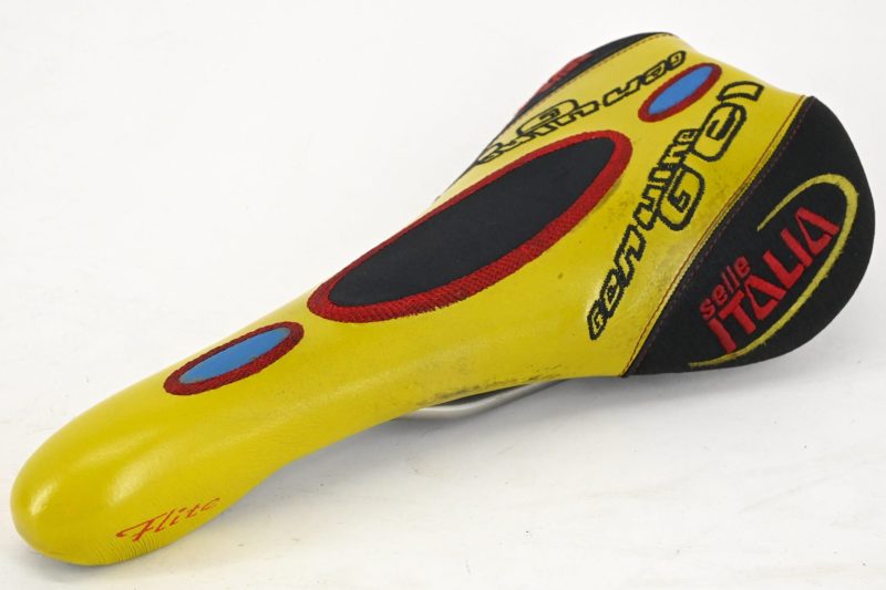 Selle Italia Flite Genuine Gel Saddle Yellow - Image 4
