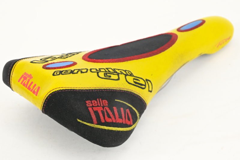 Selle Italia Flite Genuine Gel Saddle Yellow