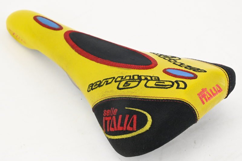 Selle Italia Flite Genuine Gel Saddle Yellow