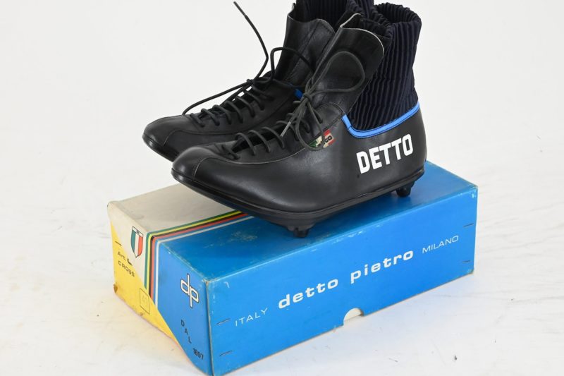 NOS Detto Pietro Classic Italian Cycling Shoes Cyclo Cross Size 43 - Image 8