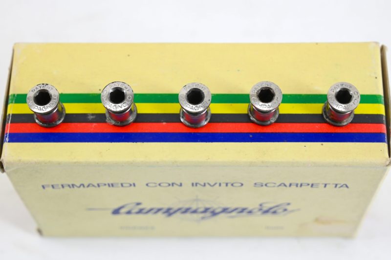 Campagnolo Chainring Bolts Nuovo Record/Super Record/Gran Sport "Patent"