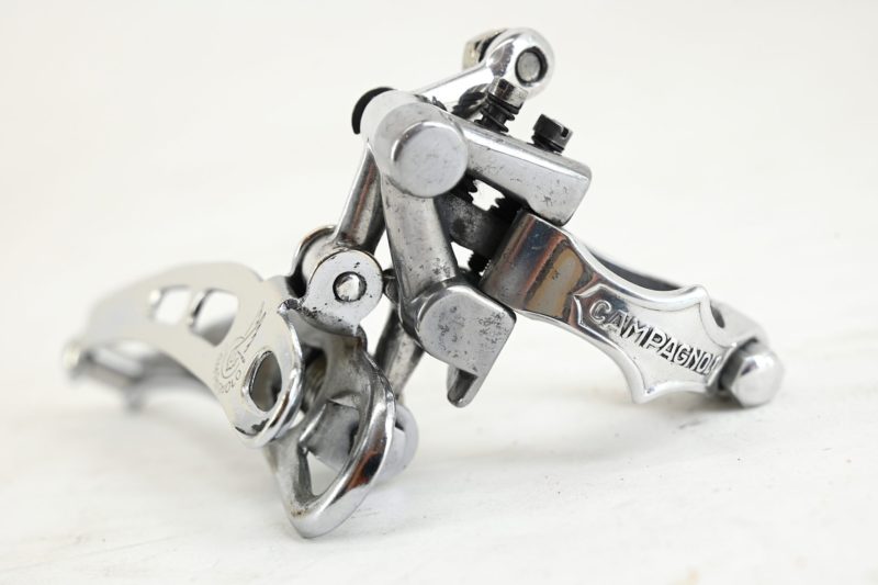 Campagnolo Nuovo Record Front Derailleur 3 Holes Polished - Image 3