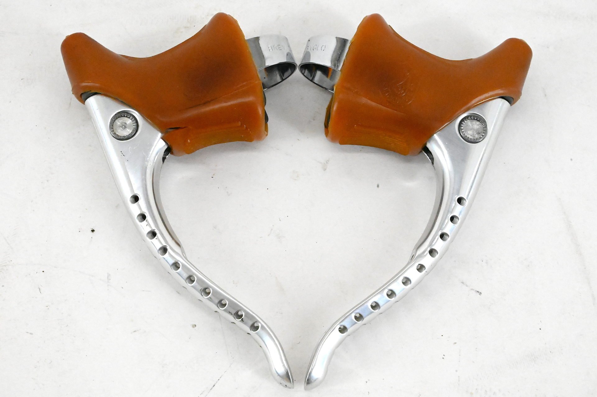 Campagnolo Super Record 4062 Brake Levers Original Hoods Cicli Berlinetta