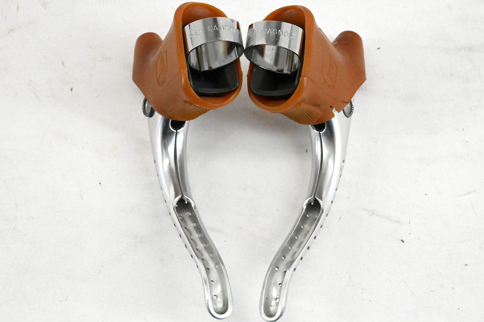 Campagnolo Super Record 4062 Brake Levers Original Hoods - Image 6