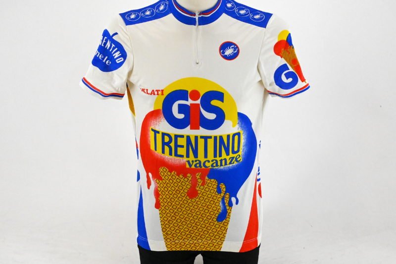 Team Gelati GiS Trentino Vacanze Cycling Jersey Size XL by Castelli