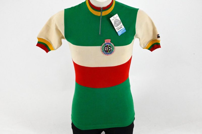 Classic Cicli Berlinetta Wool Jersey by Napoleone Sport Size 42