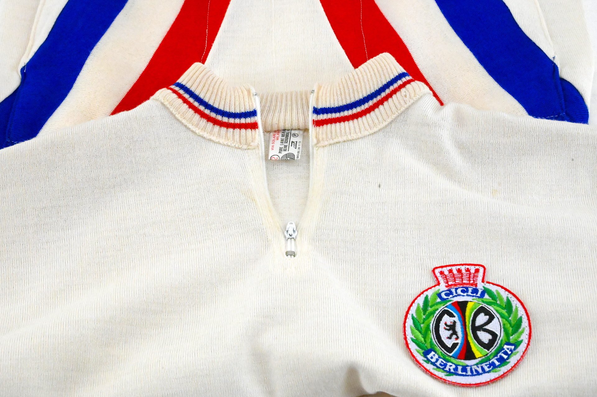 Classic Cicli Berlinetta Wool Jersey Size 2 by Sergal - Image 5