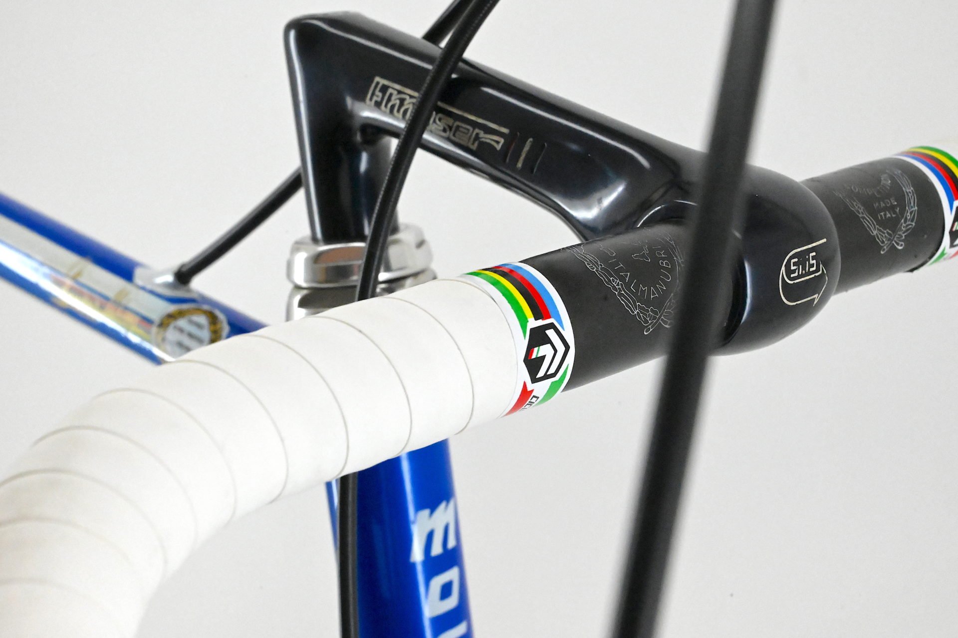 Francesco Moser Leader Ex Dietrich Thurau Campagnolo C-Record Cobalto Size 59 - Image 9