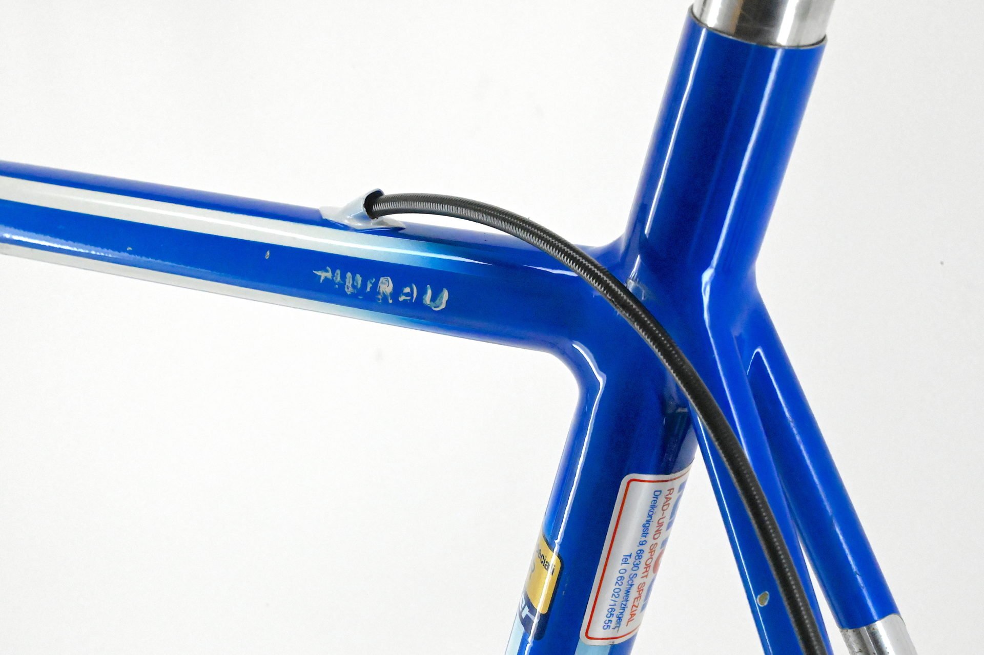 Francesco Moser Leader Ex Dietrich Thurau Campagnolo C-Record Cobalto Size 59 - Image 21