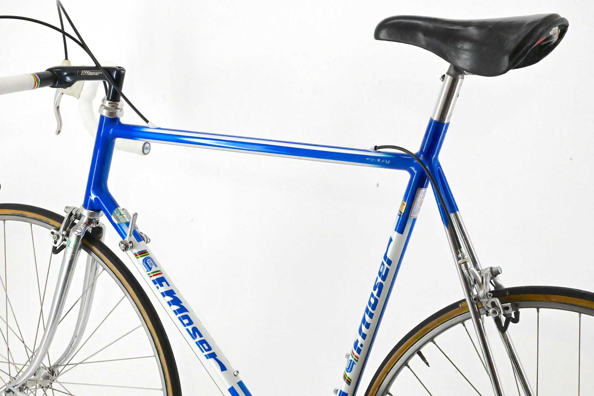 Francesco Moser Leader Ex Dietrich Thurau Campagnolo C-Record Cobalto Size 59 - Image 4