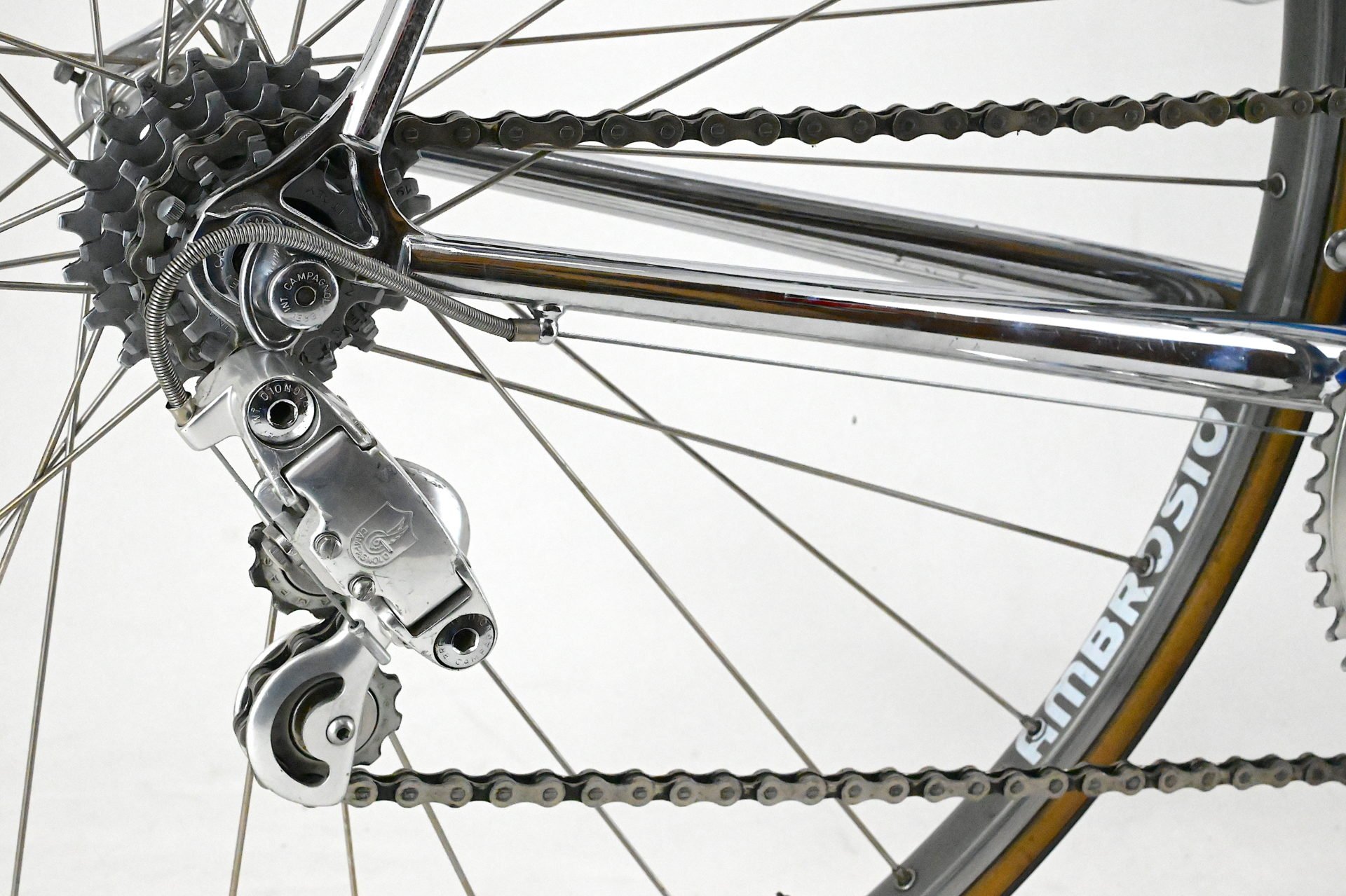 Francesco Moser Leader Ex Dietrich Thurau Campagnolo C-Record Cobalto Size 59 - Image 31