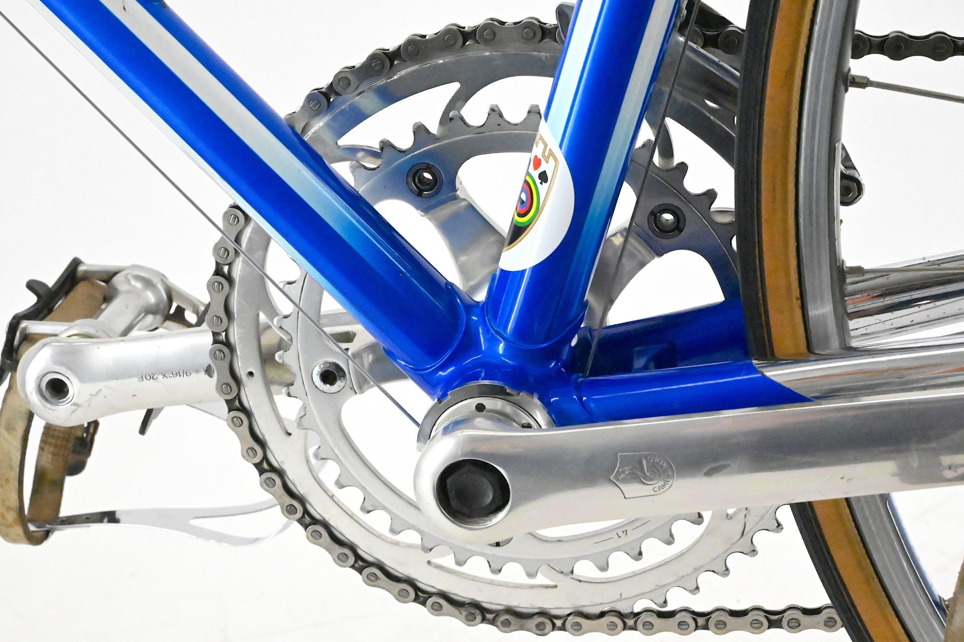 Francesco Moser Leader Ex Dietrich Thurau Campagnolo C-Record Cobalto Size 59 - Image 33