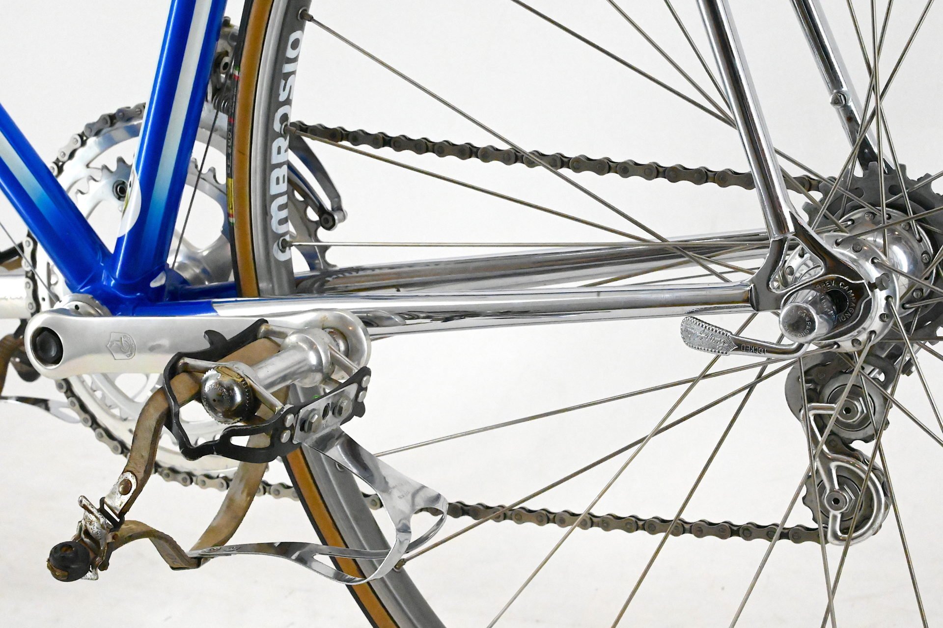 Francesco Moser Leader Ex Dietrich Thurau Campagnolo C-Record Cobalto Size 59 - Image 34