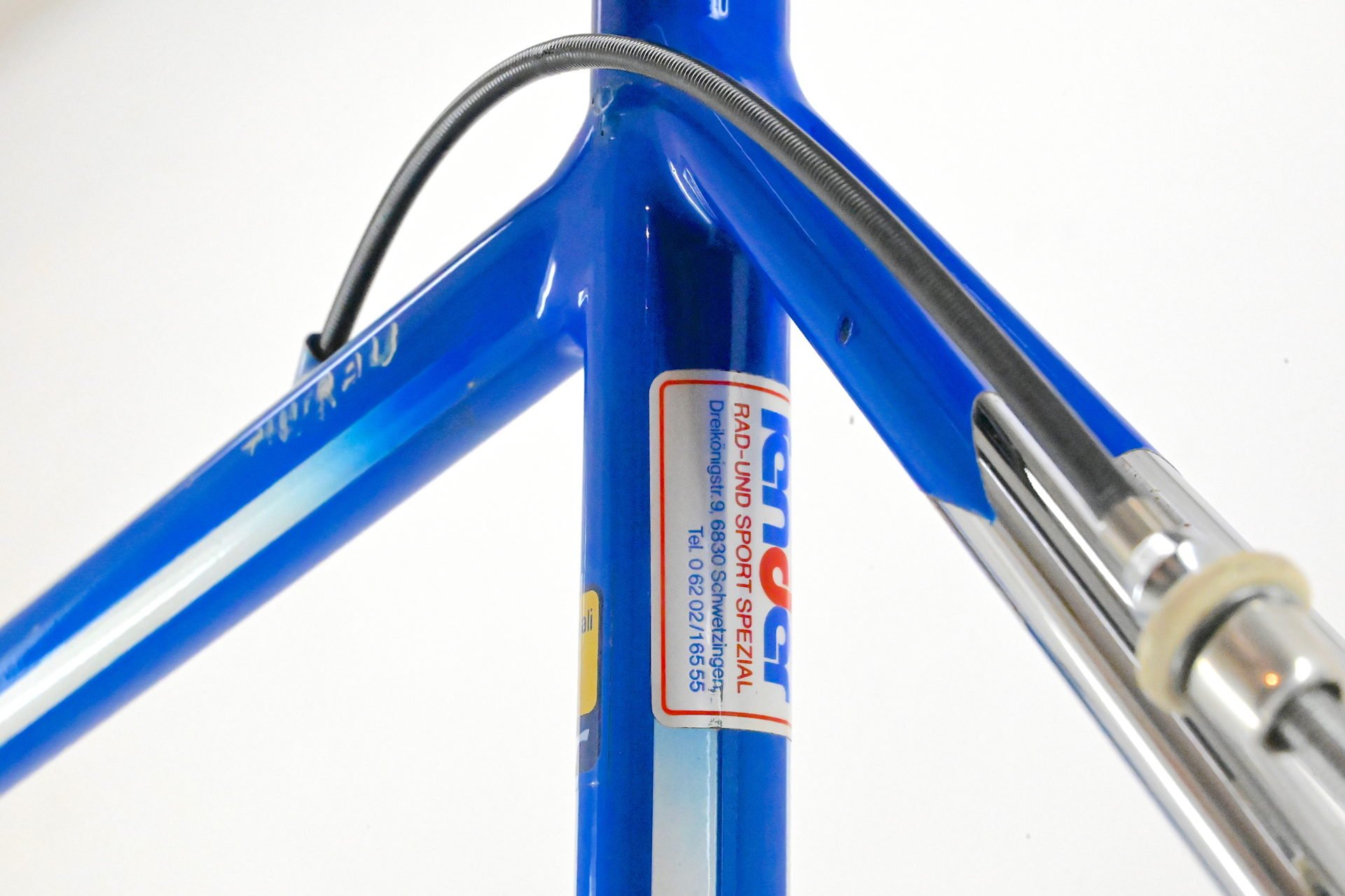 Francesco Moser Leader Ex Dietrich Thurau Campagnolo C-Record Cobalto Size 59 - Image 27