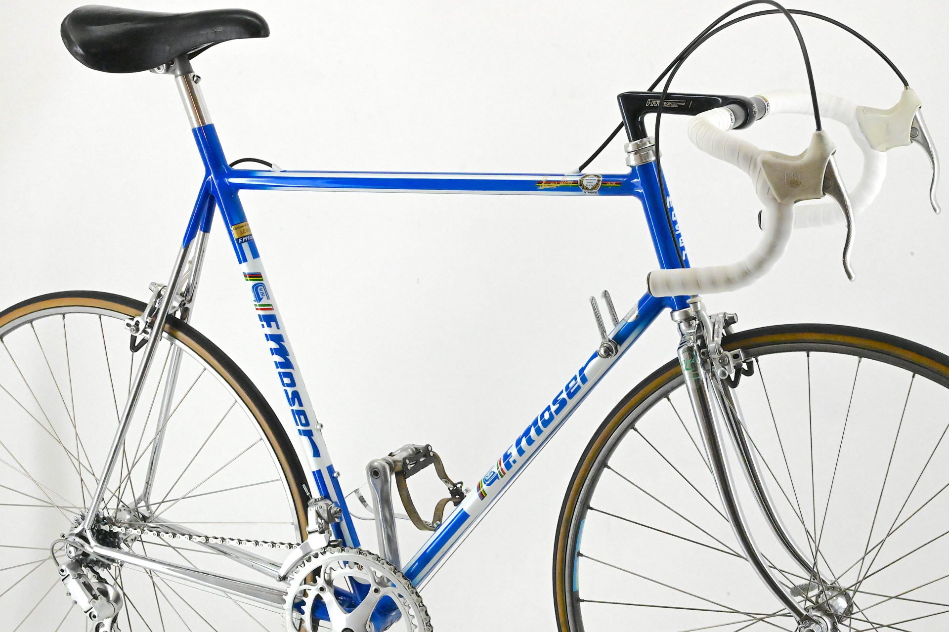 Francesco Moser Leader Ex Dietrich Thurau Campagnolo C-Record Cobalto Size 59 - Image 5