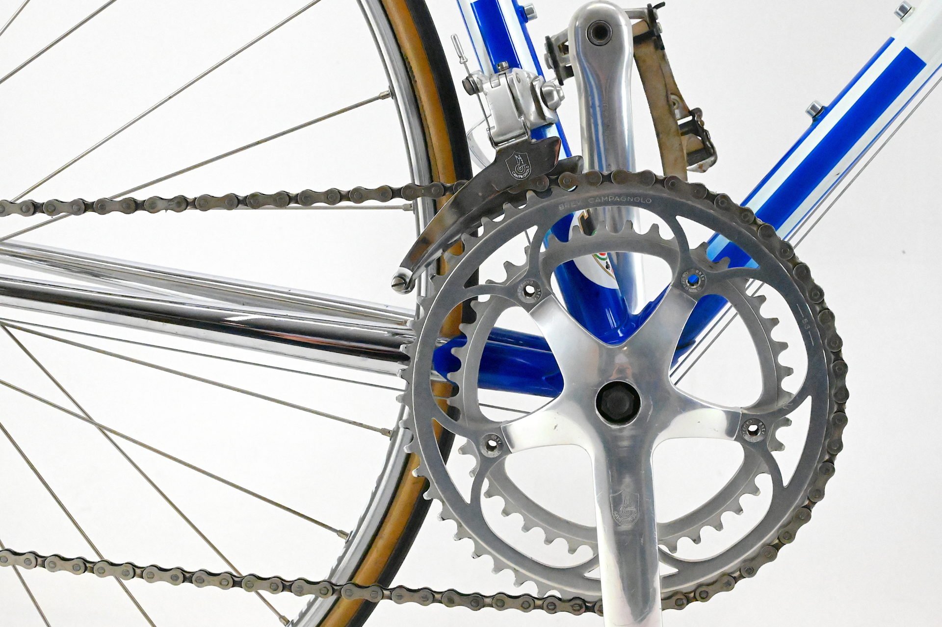 Francesco Moser Leader Ex Dietrich Thurau Campagnolo C-Record Cobalto Size 59 - Image 28