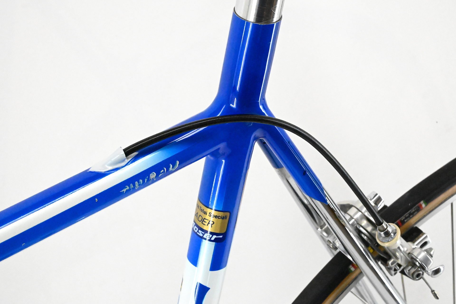 Francesco Moser Leader Ex Dietrich Thurau Campagnolo C-Record Cobalto Size 59 - Image 22