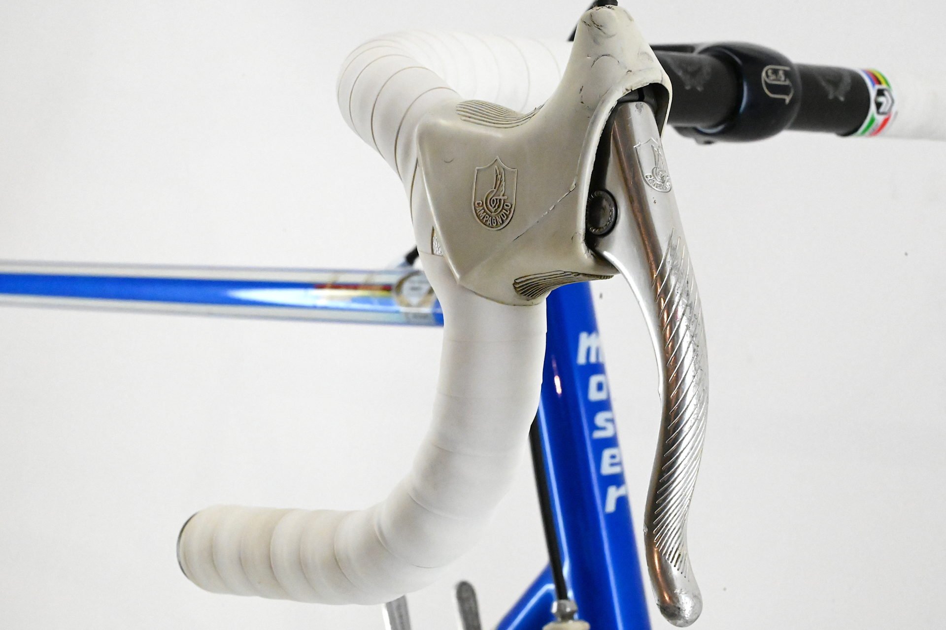 Francesco Moser Leader Ex Dietrich Thurau Campagnolo C-Record Cobalto Size 59 - Image 11