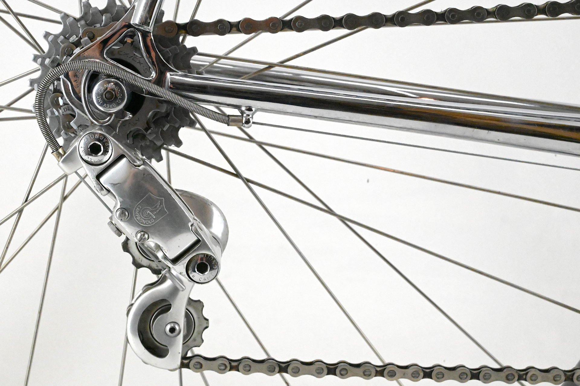 Francesco Moser Leader Ex Dietrich Thurau Campagnolo C-Record Cobalto Size 59 - Image 30