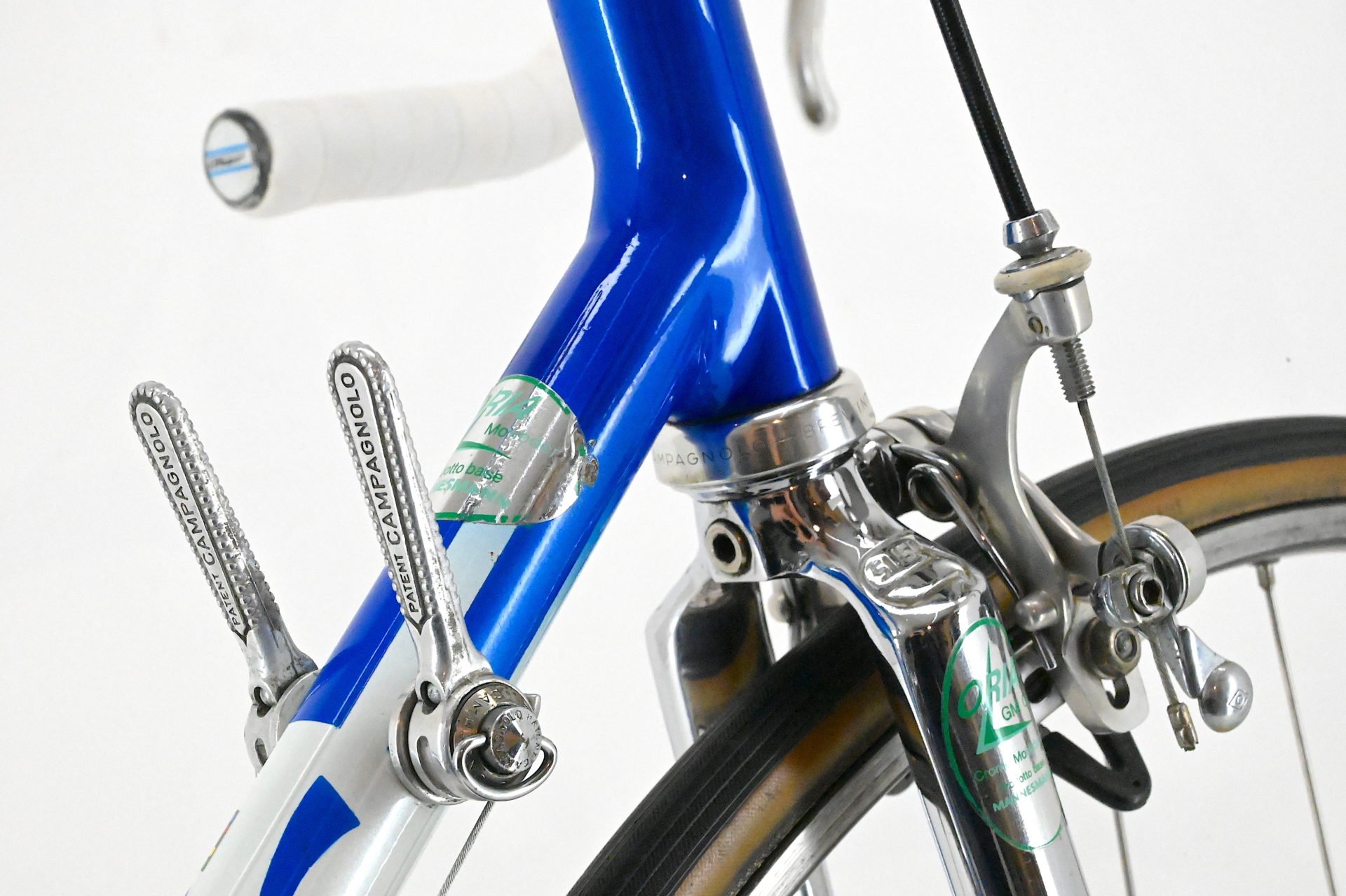 Francesco Moser Leader Ex Dietrich Thurau Campagnolo C-Record Cobalto Size 59 - Image 20