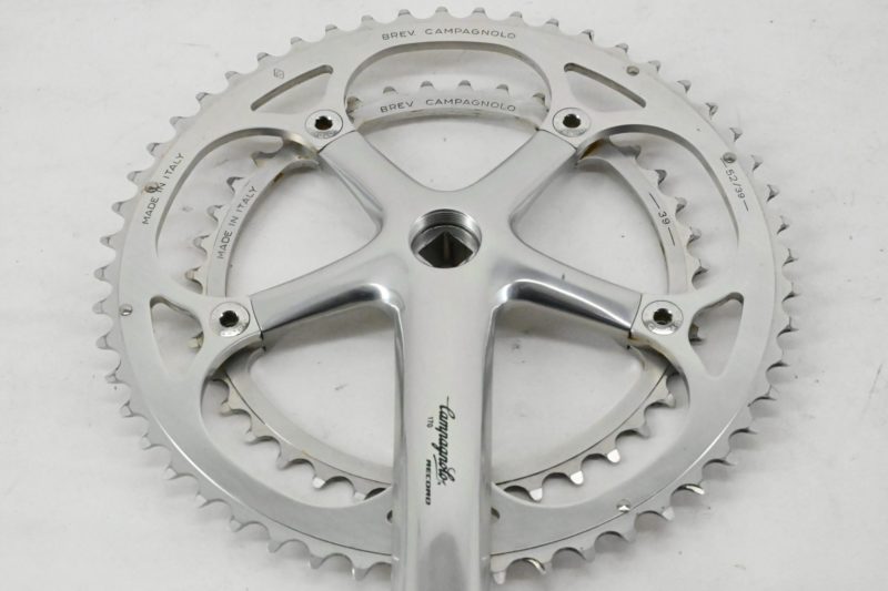 NOS Campagnolo Record 8-Speed Cranks 170mm 52/39 Teeth - Image 5