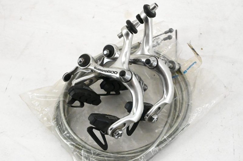 NOS NIB Shimano 600 Brakes Set with Cables BR-6208 - Image 4