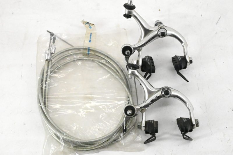 NOS NIB Shimano 600 Brakes Set with Cables BR-6208 - Image 3