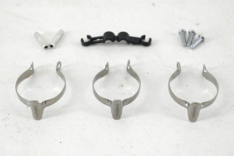 NOS Shimano Top Tube Brake Cable Clamps Guide Set - Image 2