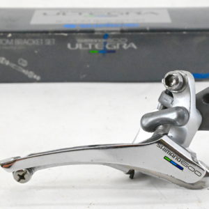 Shimano 600 Tricolor FD 6400 Front Derailleur Braze On