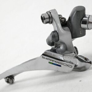 Shimano 600 Tricolor FD 6400 Front Derailleur Braze On - Cicli